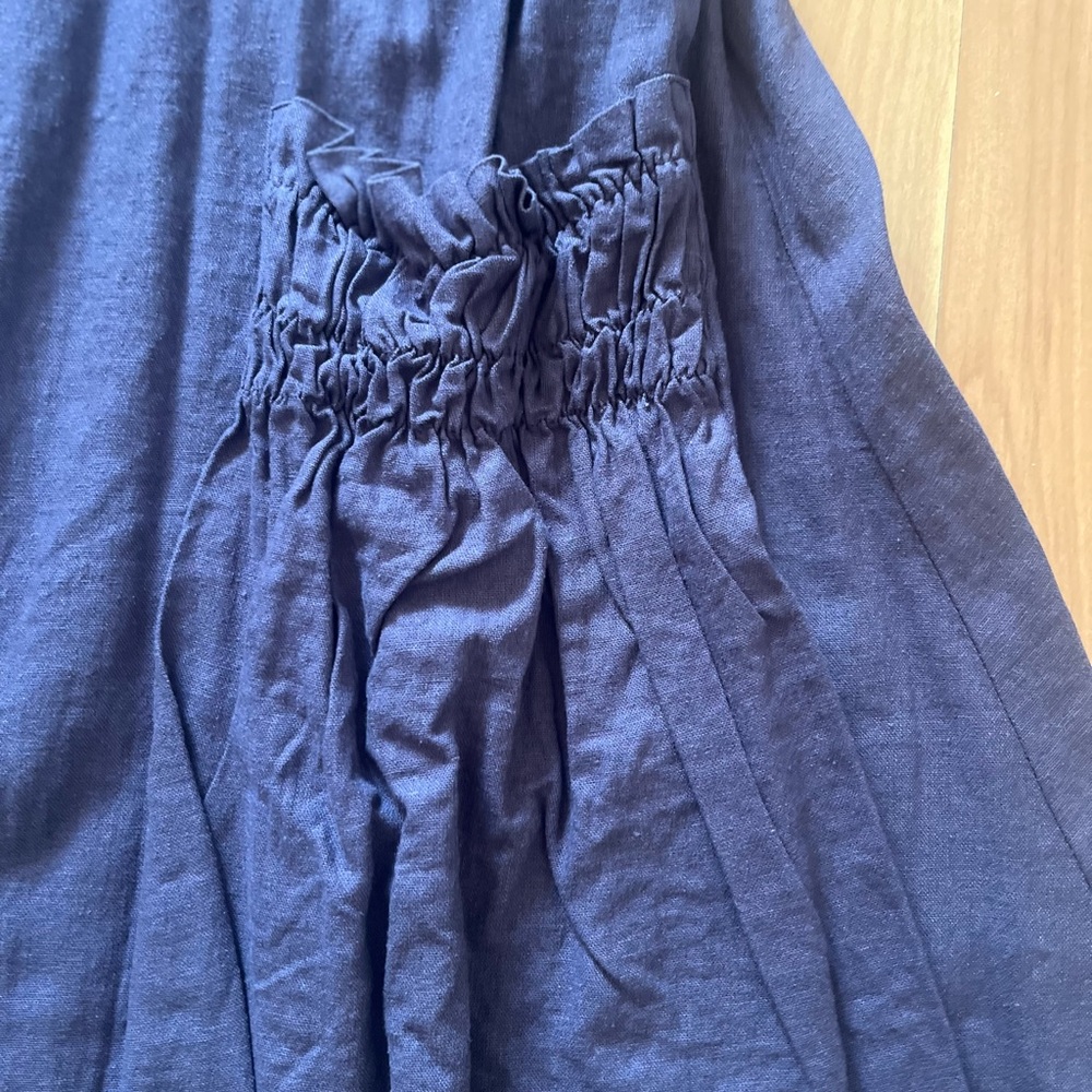 New For Cynthia Navy Blue Midi Dress - Picture 10 of 15